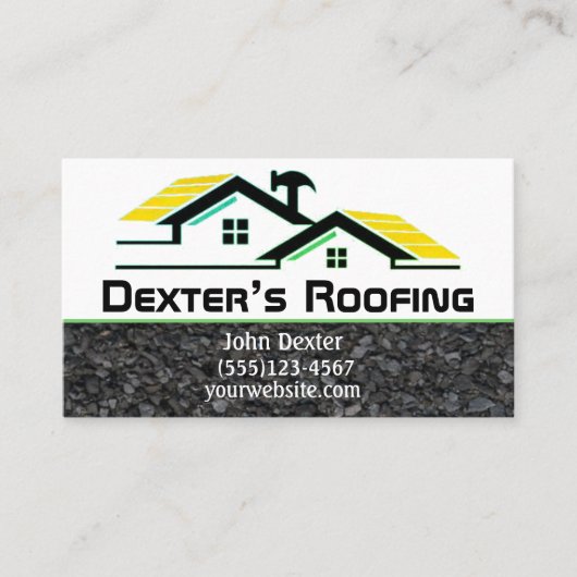 Professionele dakpannen visitekaartje (Voorkant)
