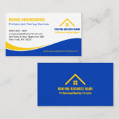 Professionele dakpannen visitekaartje (Voorkant / Achterkant)