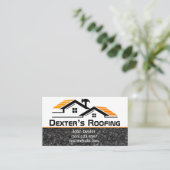 Professionele dakpannen visitekaartje (Staand voorkant)