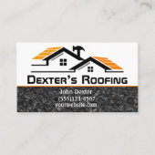 Professionele dakpannen visitekaartje (Voorkant)