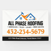 Professionele Dakservice Spandoek (Horizontaal)