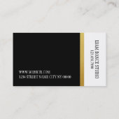 Professionele Dansinstructeur, Lessen, Studio Visitekaartje (Achterkant)