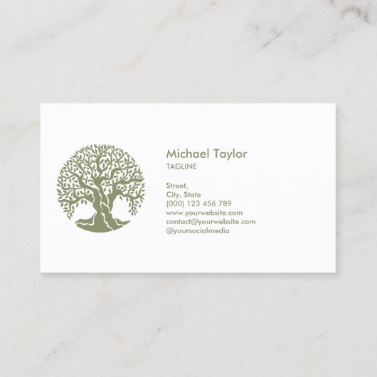 professionele dienstverlening aan de landschapsstr visitekaartje (Achterkant)