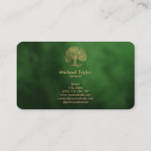 professionele dienstverlening aan de landschapsstr visitekaartje (Achterkant)