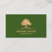 professionele dienstverlening aan de landschapsstr visitekaartje (Voorkant)