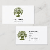 professionele dienstverlening aan de landschapsstr visitekaartje (Voorkant / Achterkant)