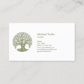 professionele dienstverlening aan de landschapsstr visitekaartje (Achterkant)