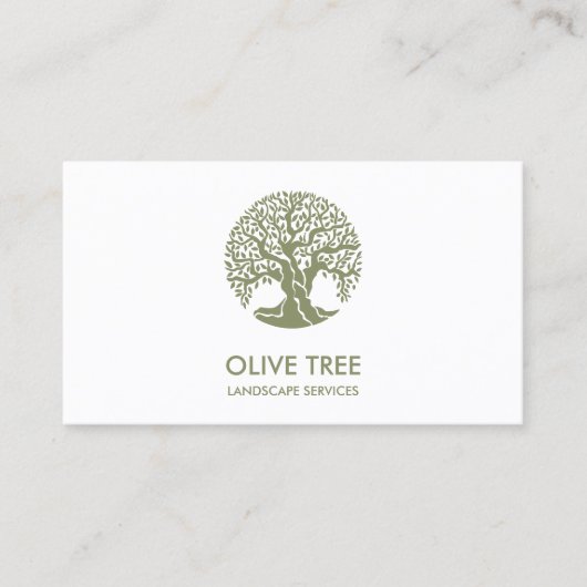 professionele dienstverlening aan de landschapsstr visitekaartje (Voorkant)