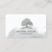 professionele dienstverlening aan de landschapsstr visitekaartje (Voorkant)