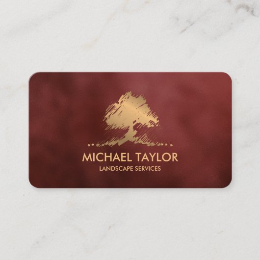 professionele dienstverlening aan de landschapsstr visitekaartje (Voorkant)