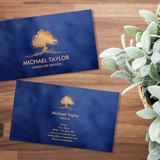 professionele dienstverlening aan de landschapsstr visitekaartje