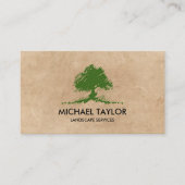 professionele dienstverlening aan de landschapsstr visitekaartje (Voorkant)