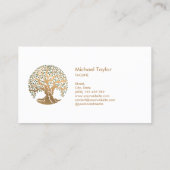 professionele dienstverlening aan de landschapsstr visitekaartje (Achterkant)