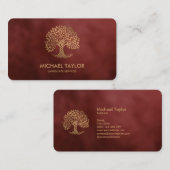 professionele dienstverlening aan de landschapsstr visitekaartje (Voorkant / Achterkant)