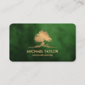 professionele dienstverlening aan de landschapsstr visitekaartje (Voorkant)