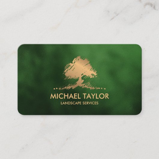 professionele dienstverlening aan de landschapsstr visitekaartje (Voorkant)