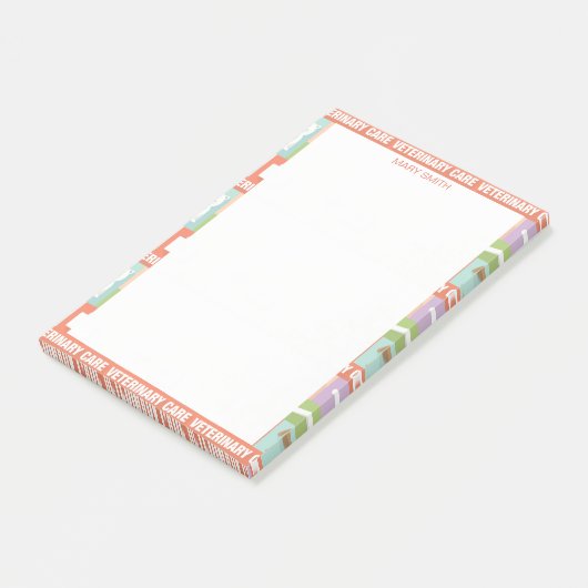 Professionele dierenarts ・ Aangepast Post-it® Notes (Schuin)