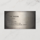 Professionele Dog Label Faux Metallic (Achterkant)