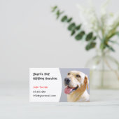 Professionele doogopleiding voor gezelschapsdieren visitekaartje (Staand voorkant)