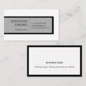 Professionele doos visitekaartje (Voorkant / Achterkant)