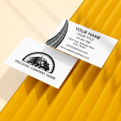 Professionele driver Simple Modern Logo Bu Visitekaartje