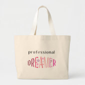 Professionele droom grote tote bag (Voorkant)