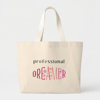 Professionele droom grote tote bag