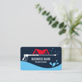 Professionele druk waskracht, masculine Bu Visitekaartje (Staand voorkant)