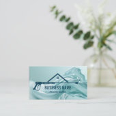 Professionele druk waskracht, masculine Bu Visitekaartje (Staand voorkant)