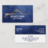 Professionele druk waskracht, masculine Bu Visitekaartje (Voorkant / Achterkant)