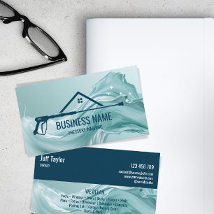 Professionele druk waskracht, masculine Bu Visitekaartje