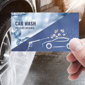 Professionele druk wassen auto wassen visitekaartje