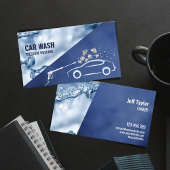 Professionele druk wassen auto wassen visitekaartje