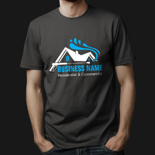 Professionele druk wassen macht reiniging t-shirt