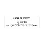 Professionele Druk Wassen & Power Cleaning Zelfinktende Stempel (Design)