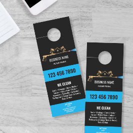 Professionele druk wassen Power Gutter Wassen Deurhanger