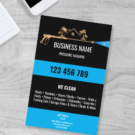 Professionele drukreiniging Hoge drukreiniging Bed Flyer