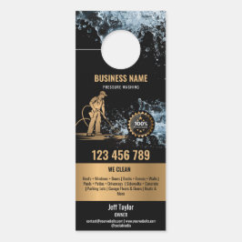 Professionele drukreiniging Power Washing Dak Deurhanger