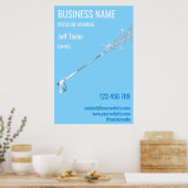 Professionele drukreiniging Power Washing Schoonma Poster (Keuken)