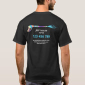 Professionele drukreiniging Power Washing T-shirt (Achterkant)