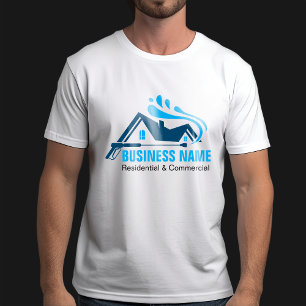 Professionele drukwas- en reinigingsservice t-shirt