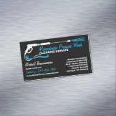Professionele drukwasmachine magnetisch visitekaartje (Voorbeeld)