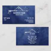 Professionele drukwasmachine visitekaartje (Voorkant / Achterkant)