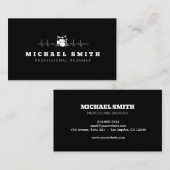 Professionele Drums Heartbeat Drummer Visitekaartje (Voorkant / Achterkant)