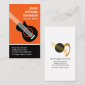 Professionele Dual Color Tone-assistent-muzikant Visitekaartje (Voorkant / Achterkant)