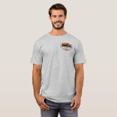 Professionele Dump Truck Hauling Company T-shirt (Voorkant volledig)