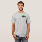 Professionele Dump Truck Hauling Company T-shirt (Voorkant volledig)