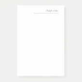 Professionele Eenvoudige Duidelijke Creëer Pas aan Post-it® Notes (Voorkant)