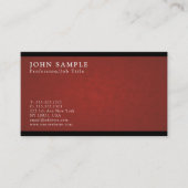 Professionele Eenvoudige  Elegant Luxe Visitekaartje (Voorkant)