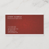Professionele Eenvoudige  Elegante Luxe Visitekaartje (Voorkant)